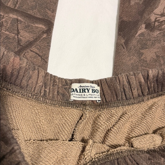 Dairy Boy River Camo Sweatpants Brown Original Limited Drop Hard to Find Medium - Picture 8 of 15